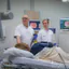 MDL-arts Erik Schoon bezig met endoscopie | Rechts het beeldscherm met de uitslag van de computer (Foto: Catharina Ziekenhuis)