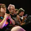 Audience at a cultural debate or event in a hall